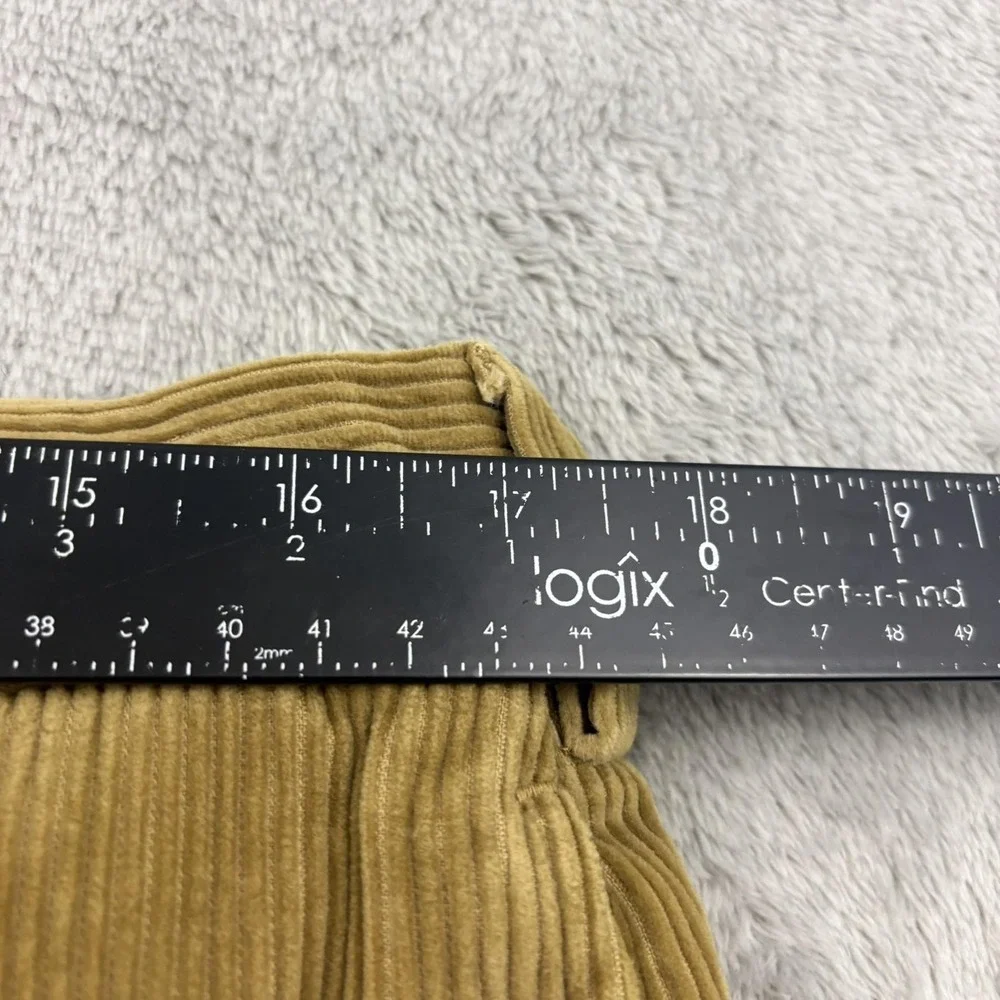 VTG LL Bean Corduroy Natural Fit Pants Mens 34x30 Tan Baggy 90s Skater Gorpcore‎